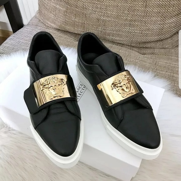 versace medusa head loafers